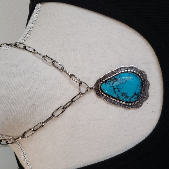 Jewelry - 😍 SS Turquoise Necklace